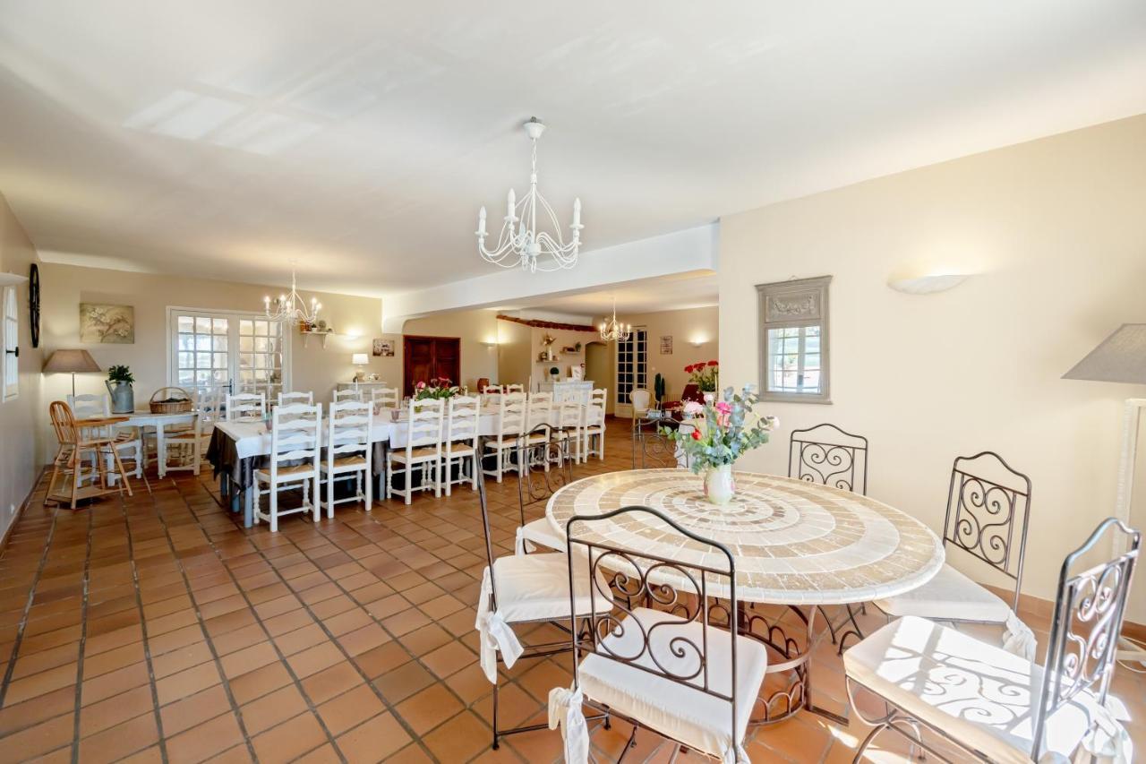 La Maison Du Rouge Gorge - Charmante Maison Climatisee Avec Piscine Pontevès Kültér fotó