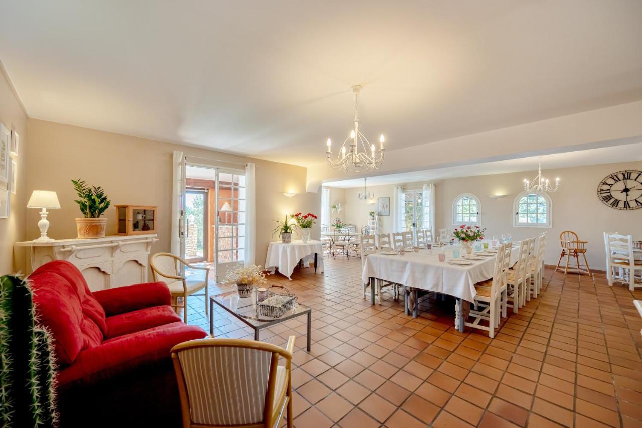 La Maison Du Rouge Gorge - Charmante Maison Climatisee Avec Piscine Pontevès Kültér fotó